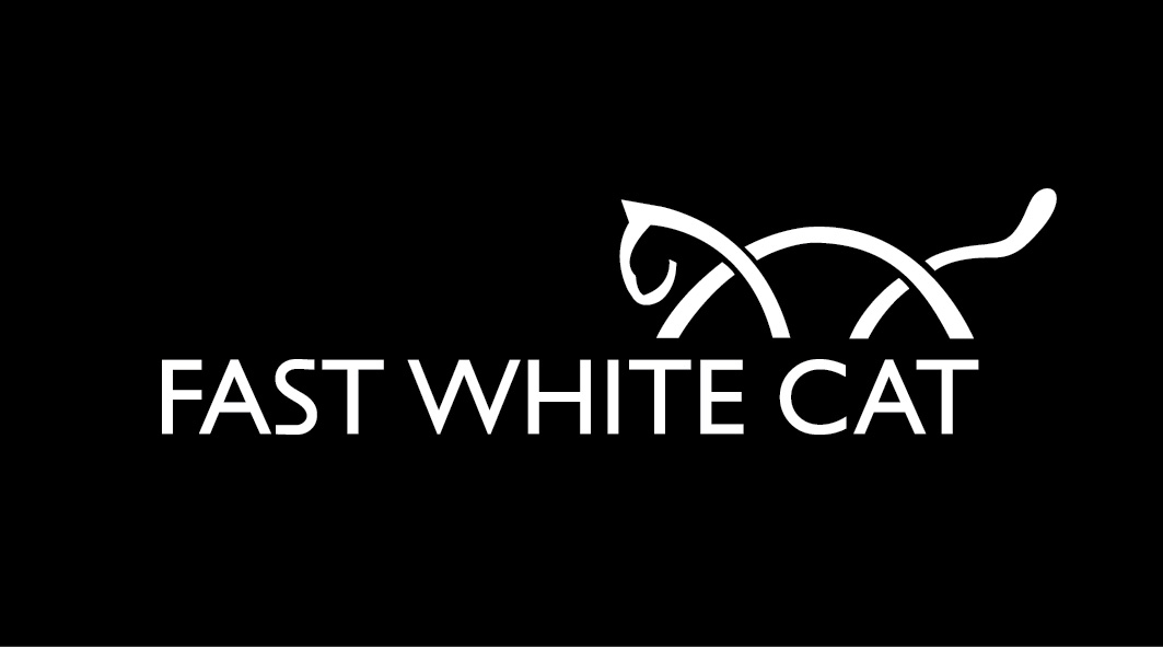 Fast White Cat