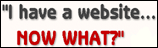 I have a website